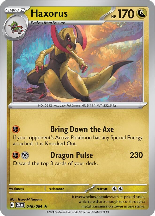 Image for Haxorus (046/064) (SV: Shrouded Fable) (SFA) - Pokemon