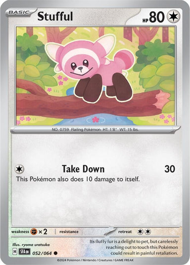 Image for Stufful (052/064) (SV: Shrouded Fable) (SFA) - Pokemon