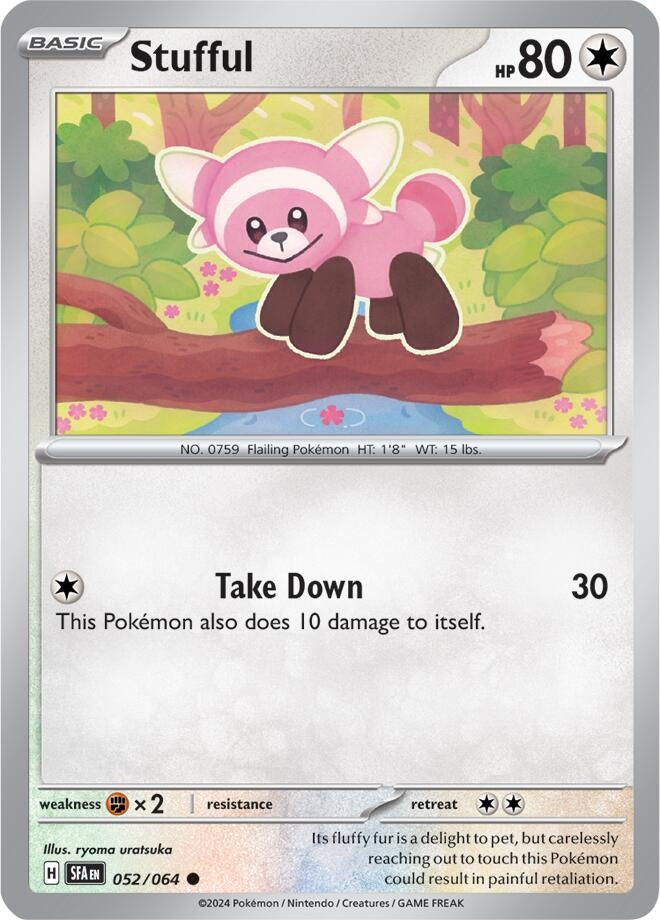 Image for Stufful (052/064) (SV: Shrouded Fable) (SFA) - Pokemon