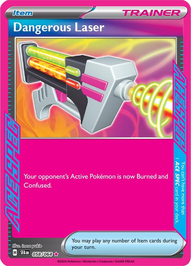 Image for Dangerous Laser (058/064) (SFA) - Pokemon