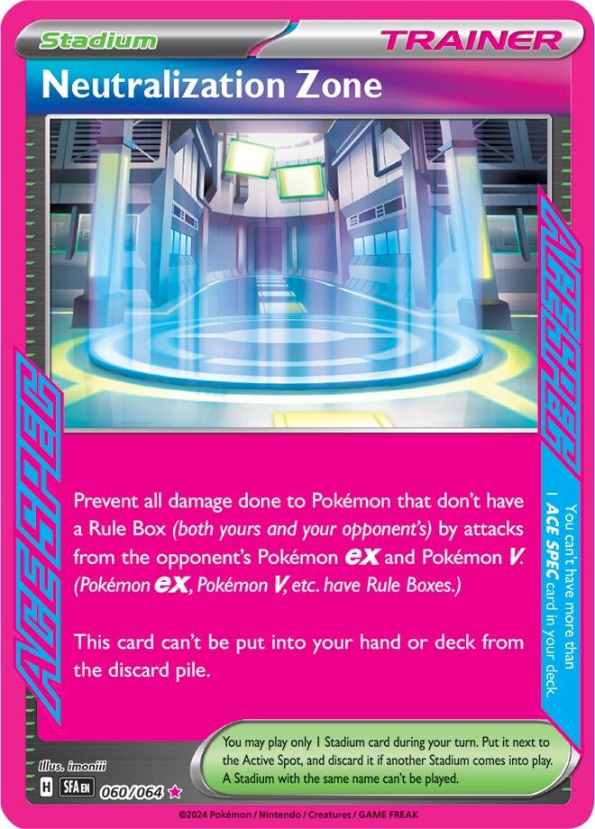 Image for Neutralization Zone (060/064) (SV: Shrouded Fable) (SFA) - Pokemon