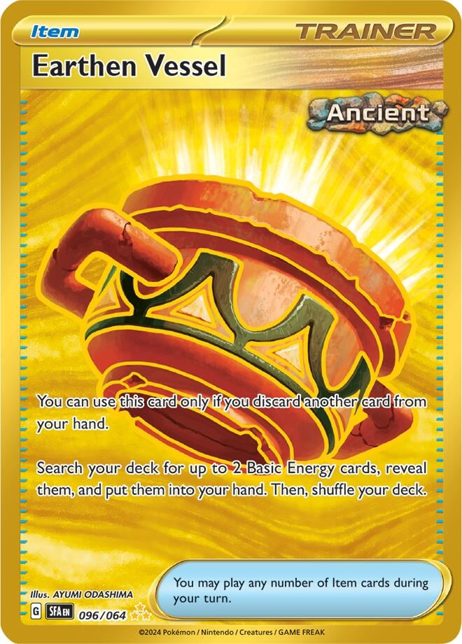Image for Earthen Vessel (096/064) (SV: Shrouded Fable) (SFA) - Pokemon
