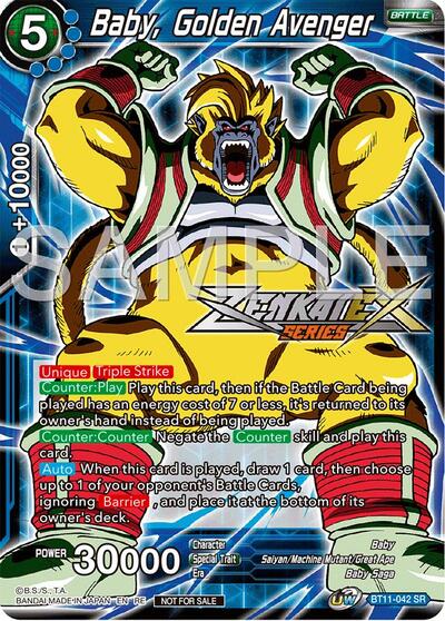 BT11-042  - Baby, Golden Avenger (Event Pack 15)