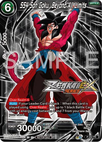 P-262  - SS4 Son Goku, Beyond All Limits (Event Pack 15)