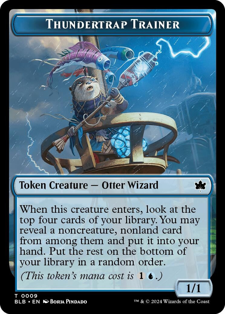 Image for Thundertrap Trainer Token (9) - Magic: The Gathering