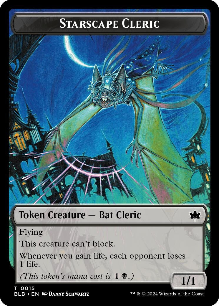 Image for Starscape Cleric Token (15) - Magic: The Gathering