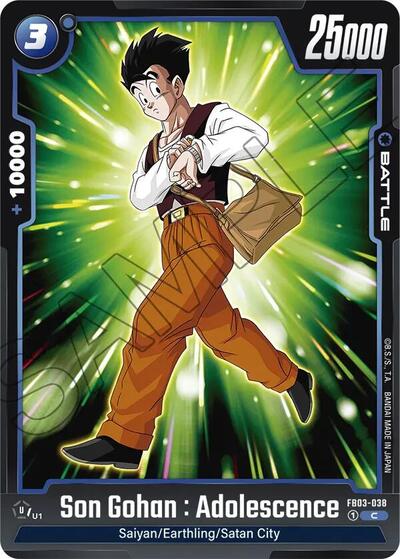 Son Gohan : Adolescence - FB03-038