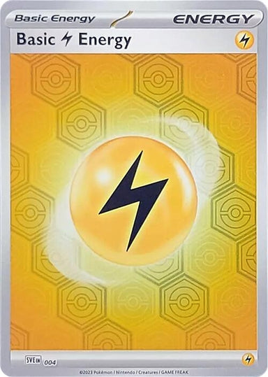 Image for Basic Lightning Energy (4) (SV: Shrouded Fable) (SFA) - Pokemon