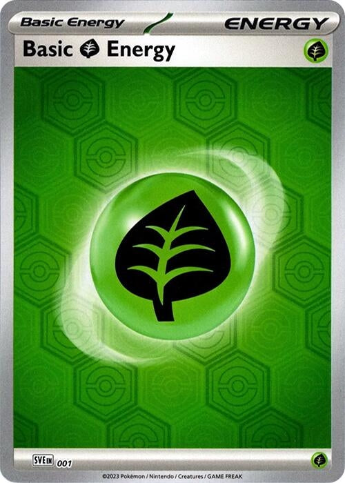 Image for Basic Grass Energy (1) (SV: Shrouded Fable) (SFA) - Pokemon