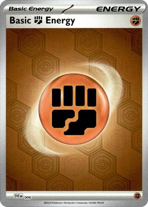 Image for Basic Fighting Energy (6) (SV: Shrouded Fable) (SFA) - Pokemon