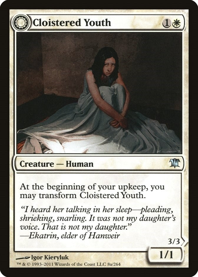 Image for Cloistered Youth (8) (Innistrad) (ISD) - Magic: The Gathering