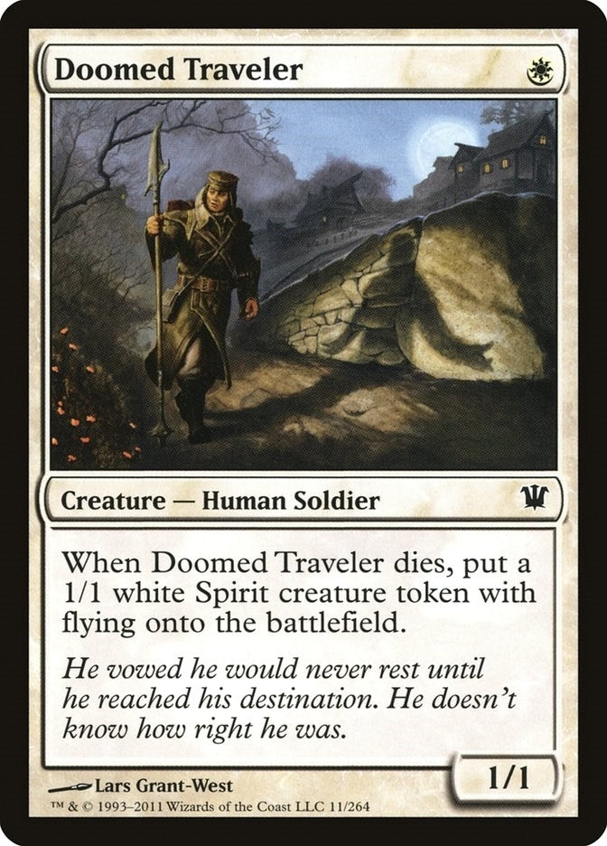 Image for Doomed Traveler (11) (Innistrad) (ISD) - Magic: The Gathering