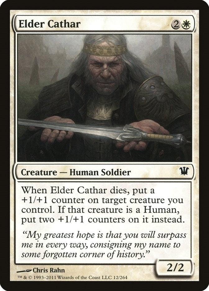 Image for Elder Cathar (12) (Innistrad) (ISD) - Magic: The Gathering