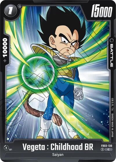 Vegeta : Childhood BR - FB03-130