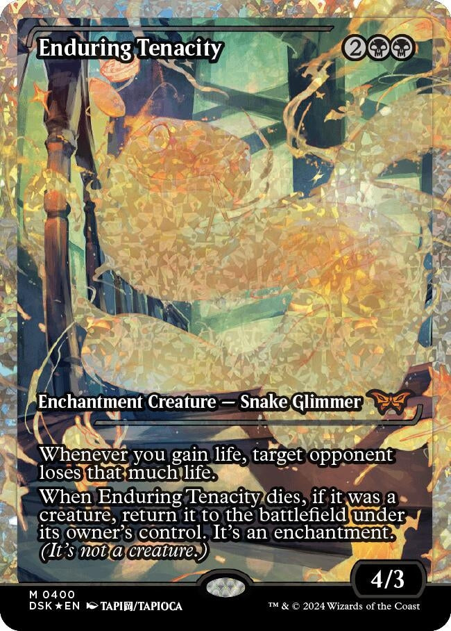 Image for Enduring Tenacity (Showcase) (Fracture Foil) (400) - Magic: The Gathering