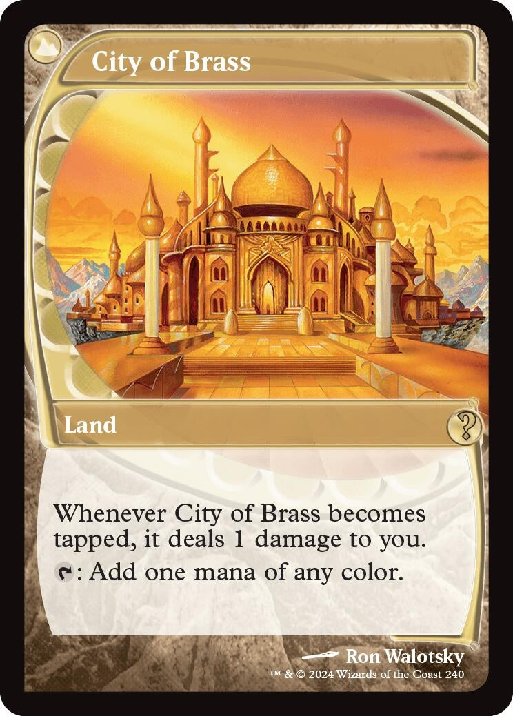 City of Brass (Future Sight) (240) (Mystery Booster 2)