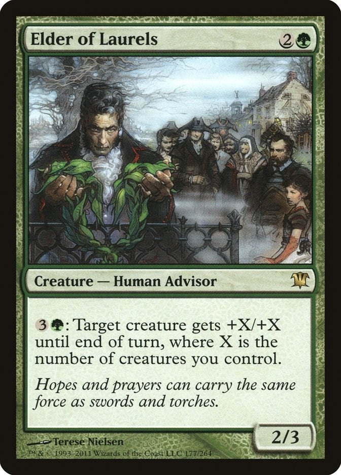 Image for Elder of Laurels (177) (Innistrad) (ISD) - Magic: The Gathering