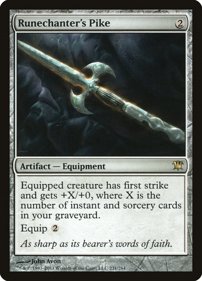 Image for Runechanter's Pike (231) (Innistrad) (ISD) - Magic: The Gathering