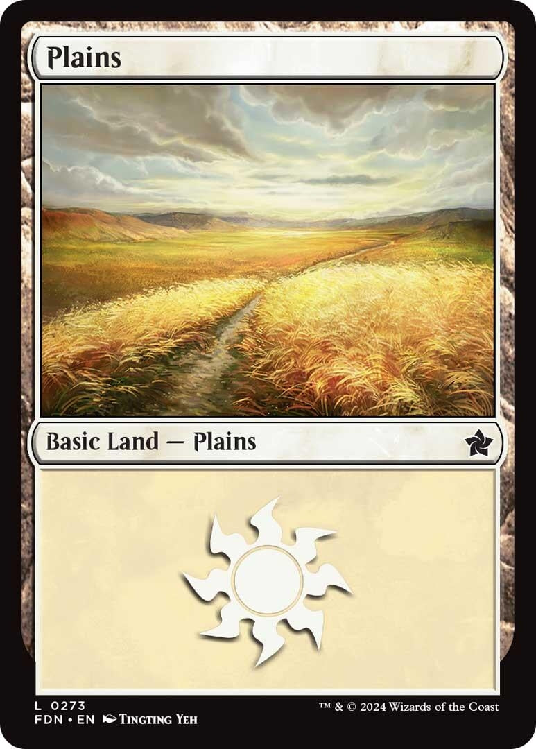 Image for Plains (0273) (273) (Foundations) - Magic: The Gathering
