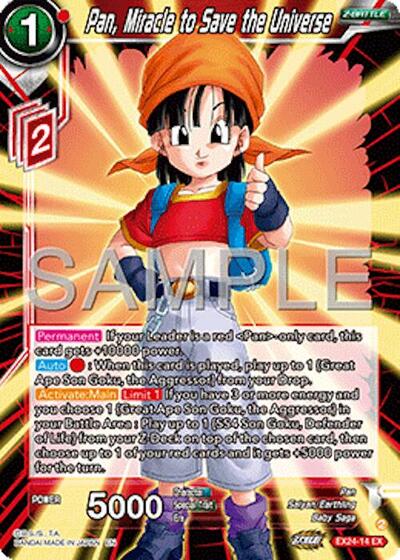 Pan, Miracle to Save the Universe - EX24-14