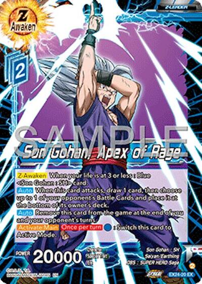 Son Gohan, Apex of Rage - EX24-20