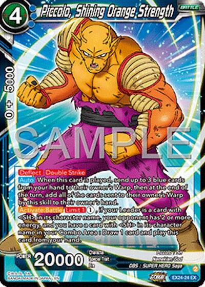 Piccolo, Shining Orange Strength - EX24-24