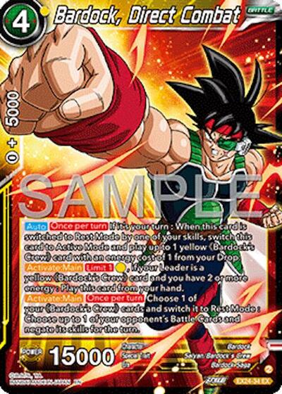 Bardock, Direct Combat - EX24-34