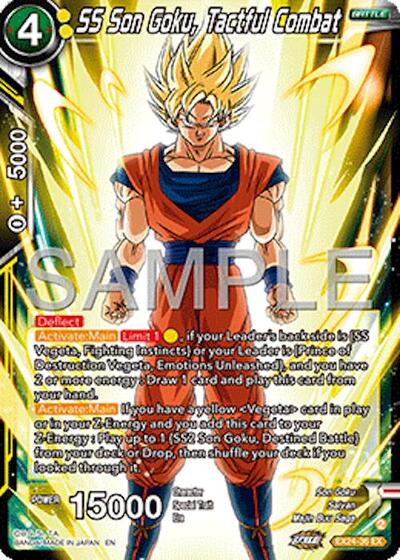 SS Son Goku, Tactful Combat - EX24-36