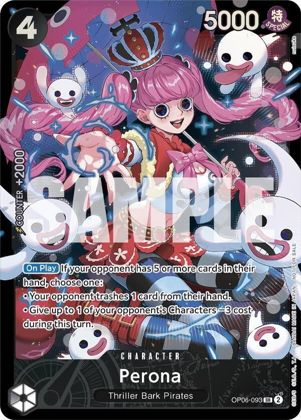 Perona (Store Treasure Cup 2024) (OP06-093) (One Piece Promotion Cards)
