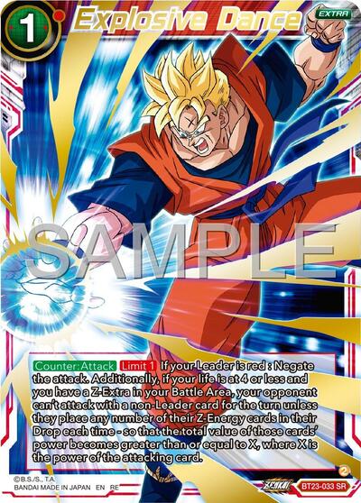 Explosive Dance (Reprint) - BT23-033