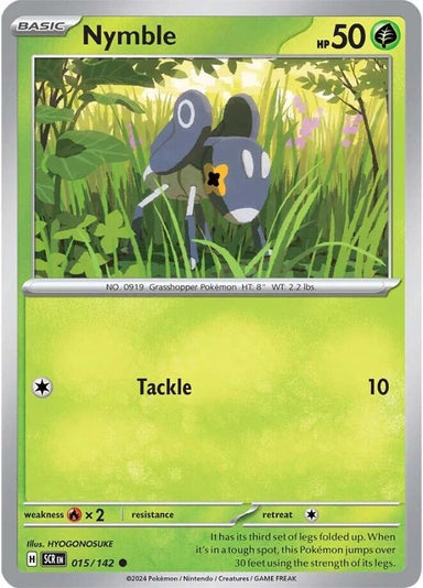 Image for Nymble (015/142) (SV07: Stellar Crown) (SCR) - Pokemon