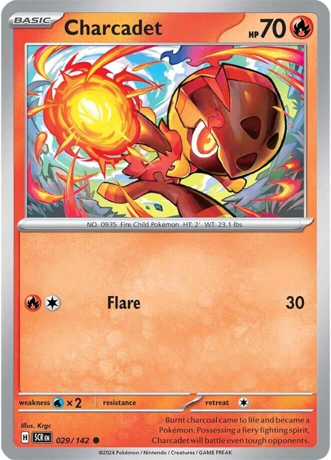 Image for Charcadet (029/142) (SV07: Stellar Crown) (SCR) - Pokemon