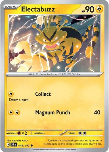 Image for Electabuzz (046/142) (SV07: Stellar Crown) (SCR) - Pokemon