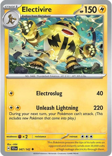 Image for Electivire (047/142) (SV07: Stellar Crown) (SCR) - Pokemon