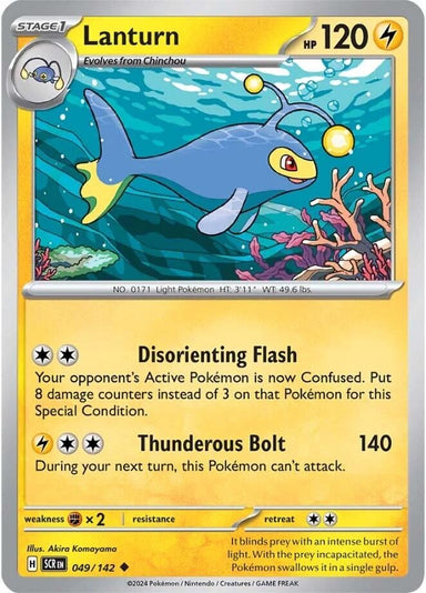 Image for Lanturn (049/142) (SV07: Stellar Crown) (SCR) - Pokemon