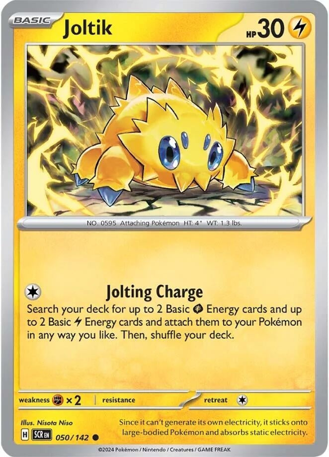Image for Joltik (050/142) (SV07: Stellar Crown) (SCR) - Pokemon