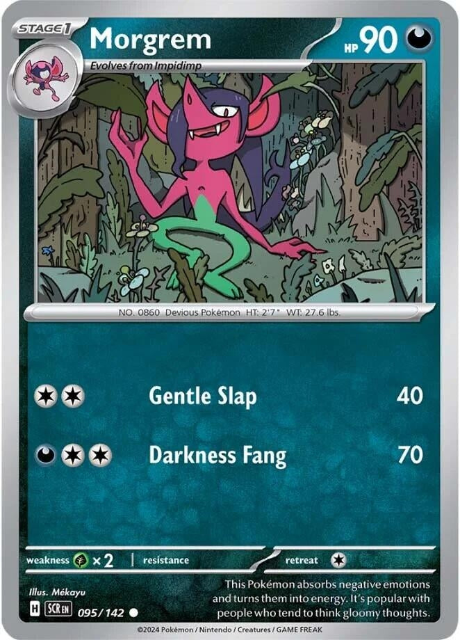 Image for Morgrem (095/142) (SV07: Stellar Crown) (SCR) - Pokemon