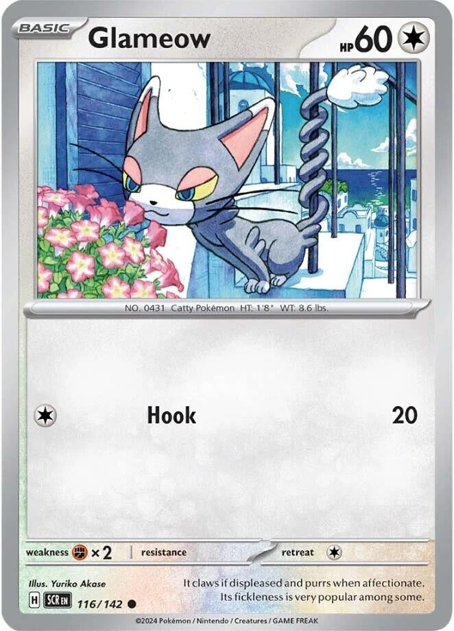 Image for Glameow (116/142) (SV07: Stellar Crown) (SCR) - Pokemon
