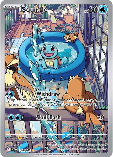 Image for Squirtle (148/142) (SCR) - Pokemon