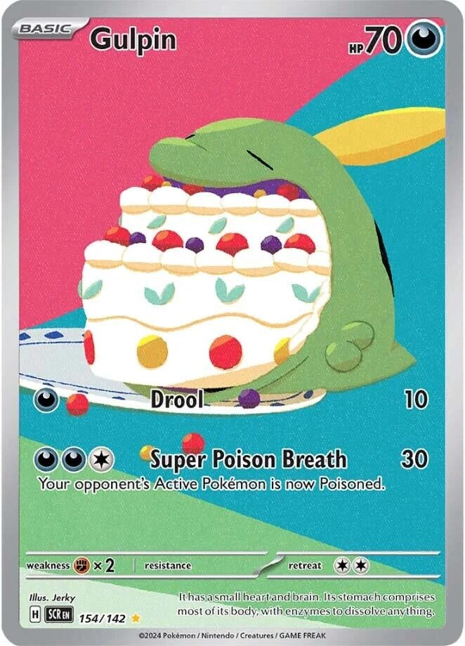 Image for Gulpin (154/142) (SV07: Stellar Crown) (SCR) - Pokemon