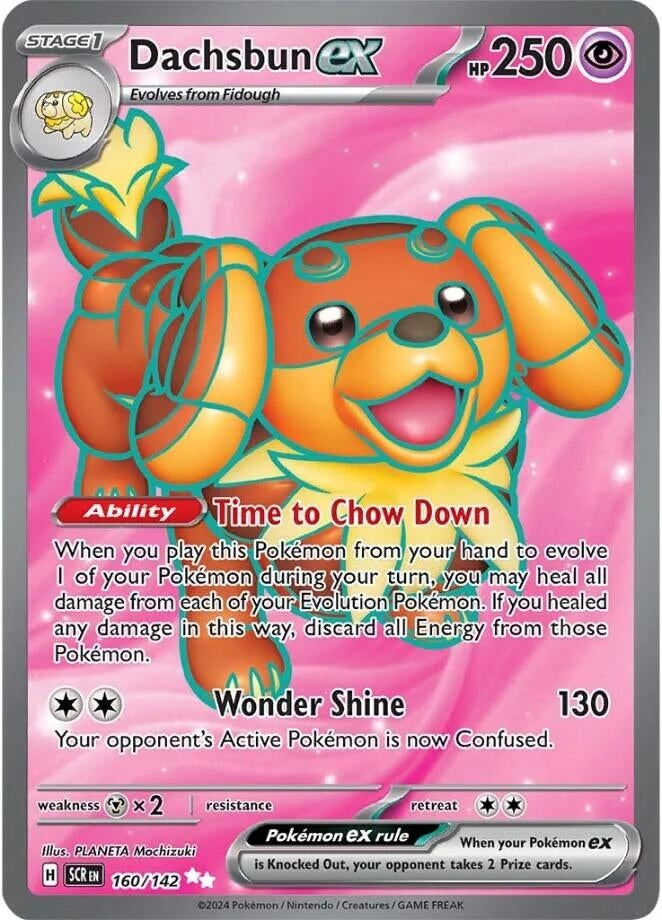 Image for Dachsbun ex (160/142) (SV07: Stellar Crown) (SCR) - Pokemon