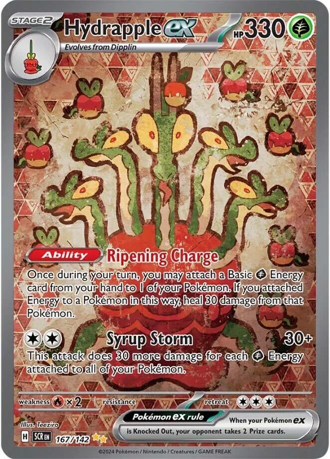 Hydrapple ex (167/142) (SV07: Stellar Crown)