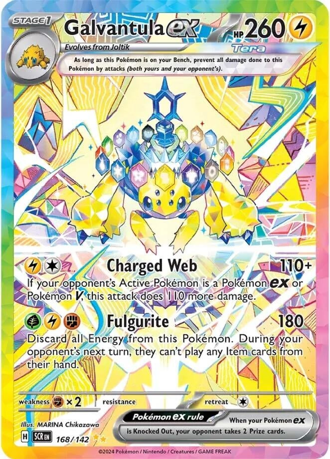 Galvantula ex (168/142) (SV07: Stellar Crown)
