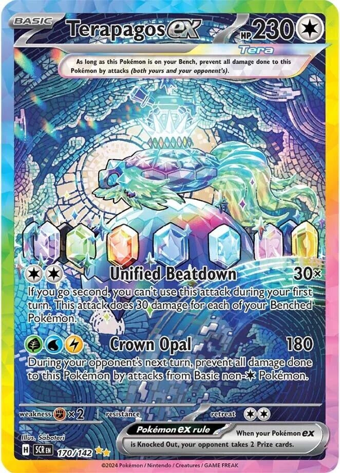 Terapagos ex (170/142) (SV07: Stellar Crown)