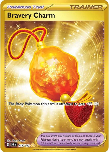 Image for Bravery Charm (175/142) (SCR) - Pokemon