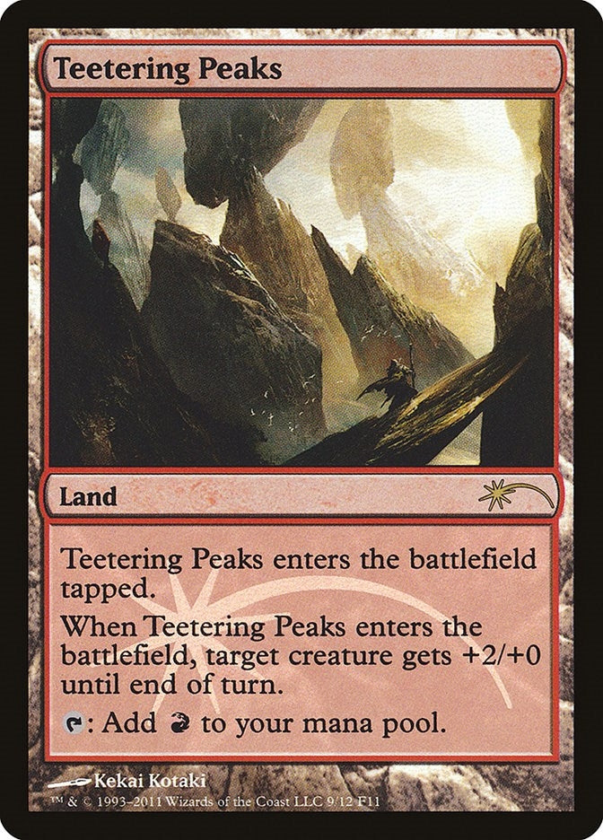 Image for Teetering Peaks (9) (FNM Promos) - Magic: The Gathering