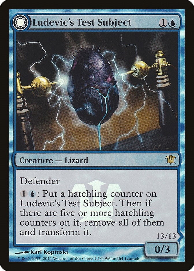 Image for Ludevic's Test Subject (64) (Launch Party & Release Event Promos) (LARP) - Magic: The Gathering