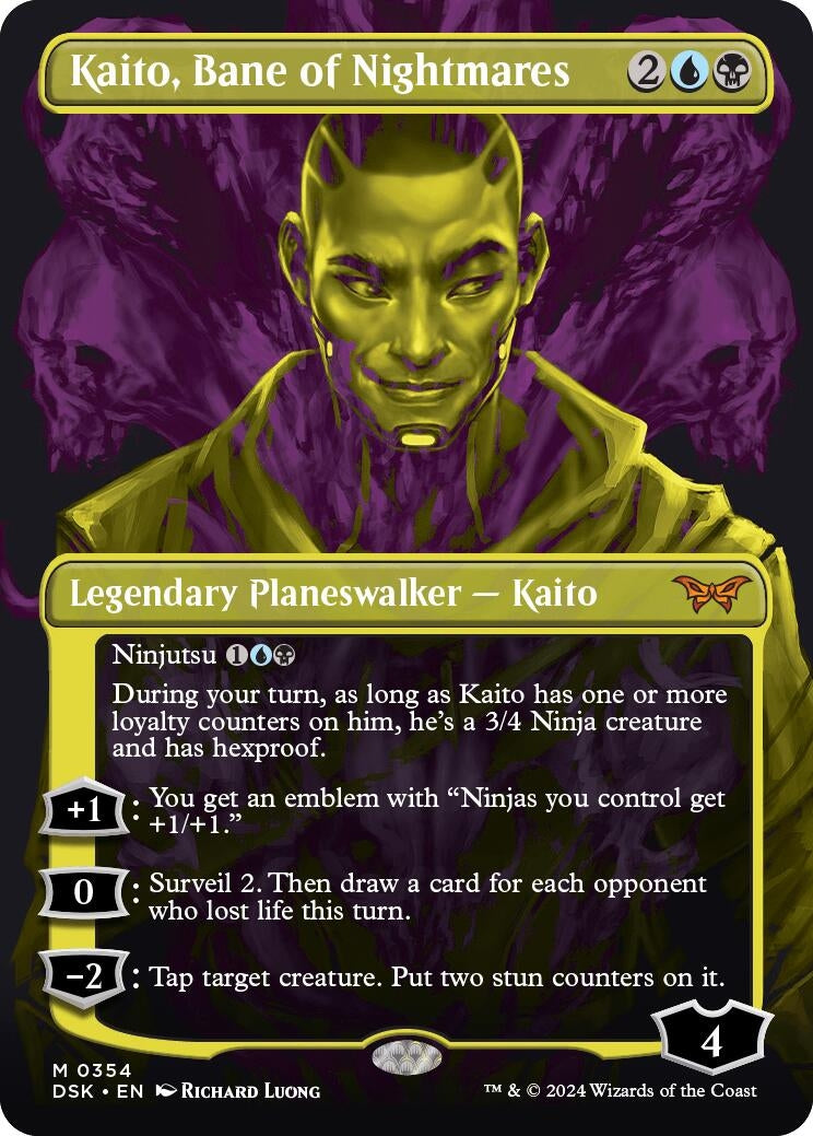 Image for Kaito, Bane of Nightmares (Showcase) (354) (Duskmourn: House of Horror) - Magic: The Gathering