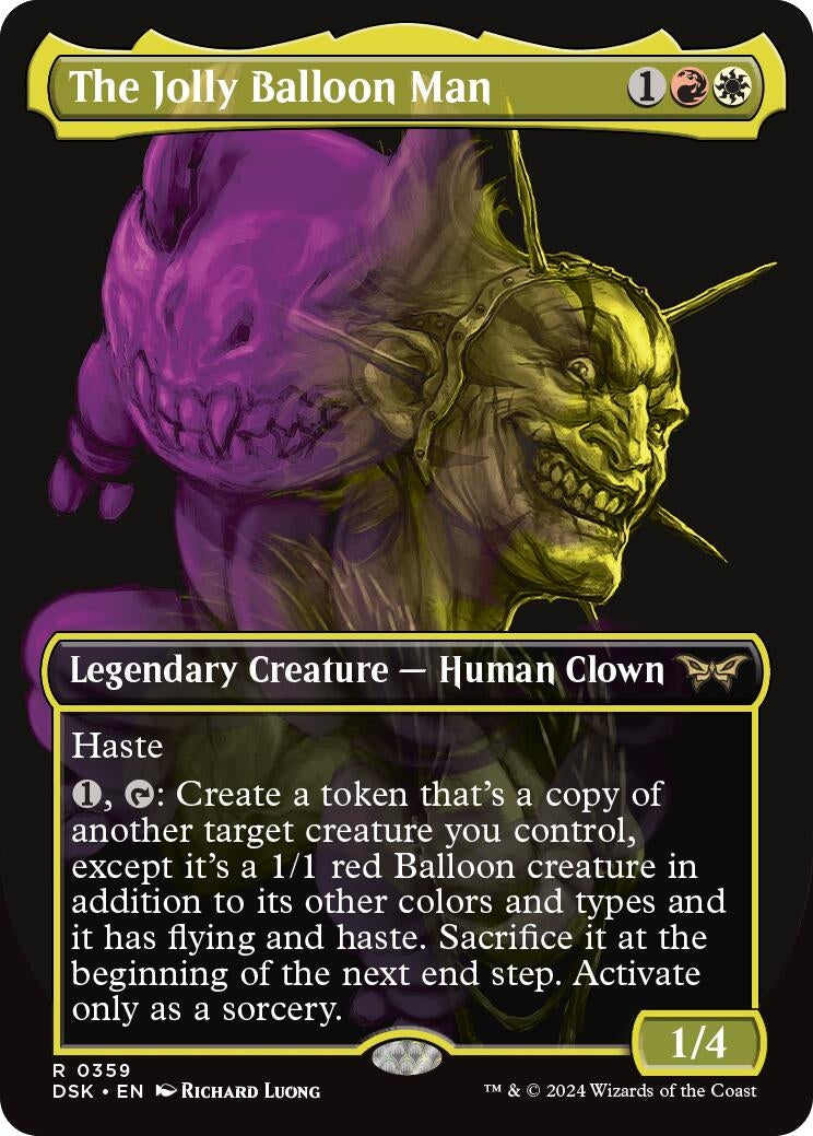 Image for The Jolly Balloon Man (Showcase) (359) (Duskmourn: House of Horror) - Magic: The Gathering