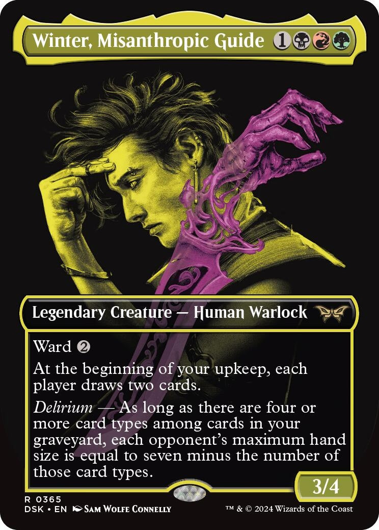 Image for Winter, Misanthropic Guide (Showcase) (365) (Duskmourn: House of Horror) - Magic: The Gathering